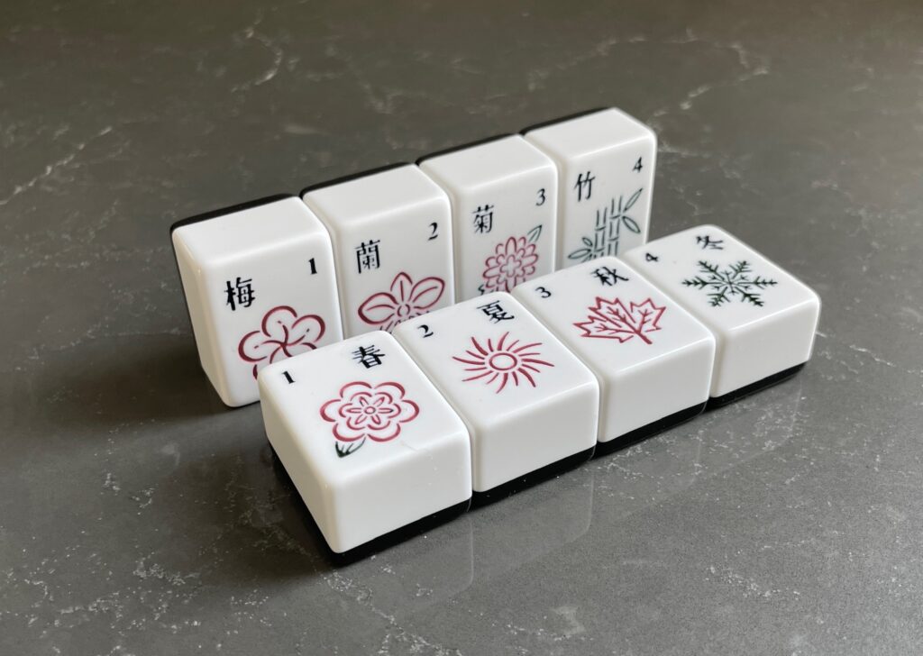 台灣花麻將牌